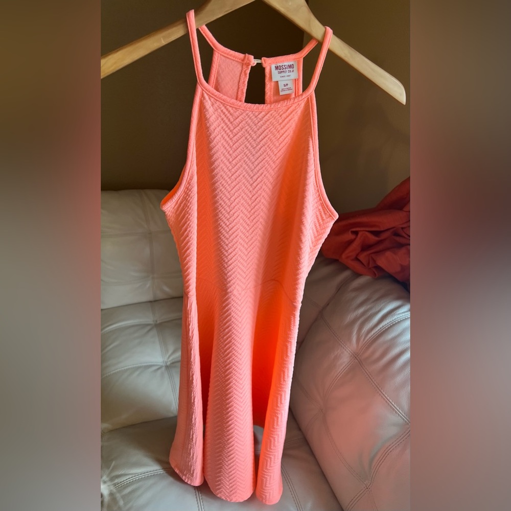 Peach Summer Dress